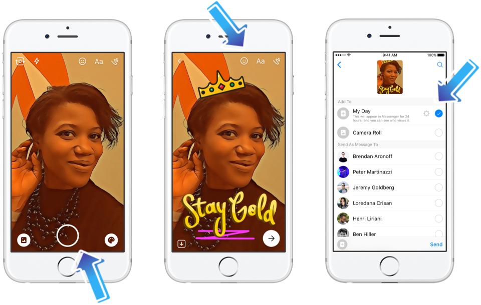 Messenger Day App Set To Have Snapchat-Like Features