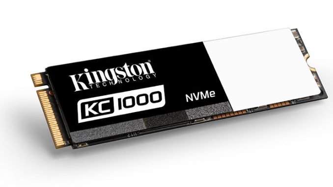 Kingston Launches KC1000, Expands SSD Range in India