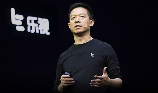 The CEO of LeEco, Jia Yueting 