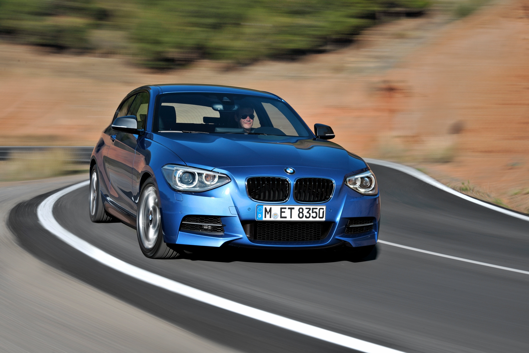 The new BMW 1 Series in Estoril Blue