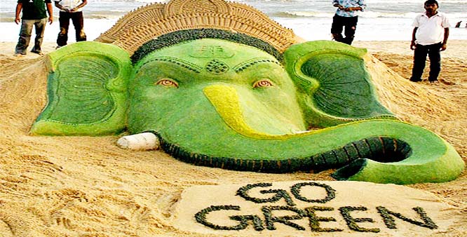 eco-friendly Ganesh festival