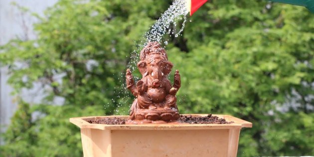 eco-friendly Ganesh festival