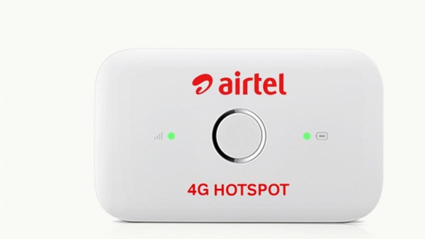 Airtel Declares Price Slash Of 4G Hotspot Device