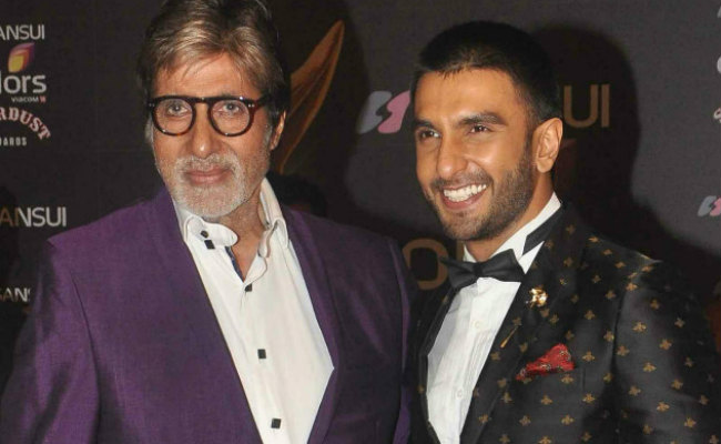 I Got My Award Says Padmaavat Ranveer Singh On Receiving A Note From Amitabh Bachchan