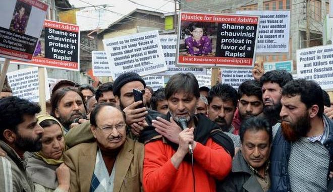 People Take To Streets In J&K To Support Rape And Murder Accused