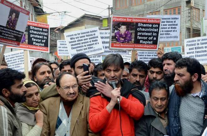 People Take To Streets In J&K To Support Rape And Murder Accused
